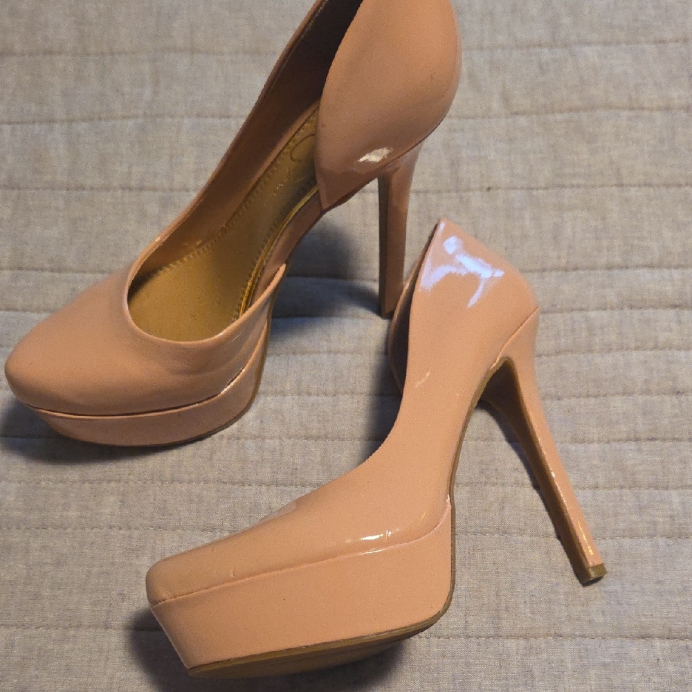 Jessica Simpson Blush Platform Heels